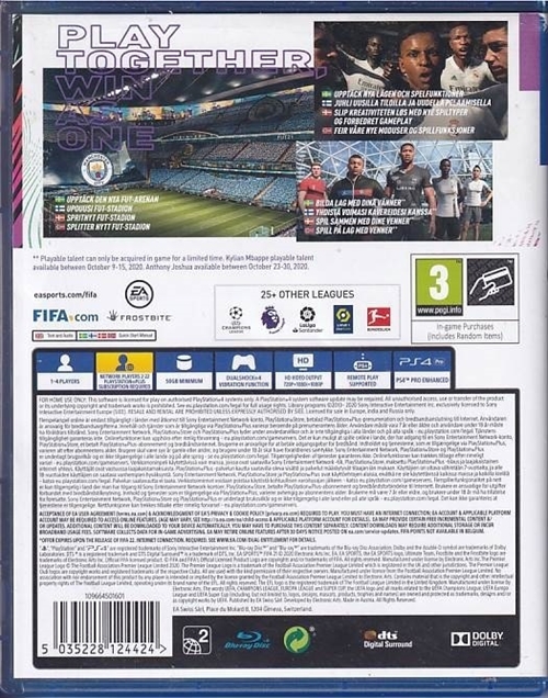 Fifa 21 - PS4 (A - Grade) (Genbrug)